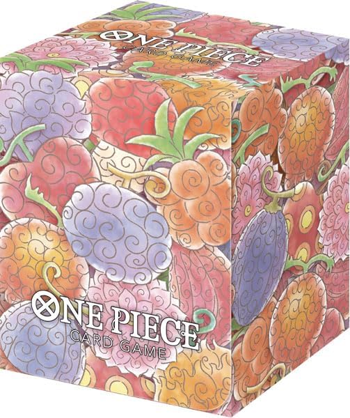 Front Cover of One Piece Card Game Official Card Case: Devil Fruit. Image Source: Bandai Namco