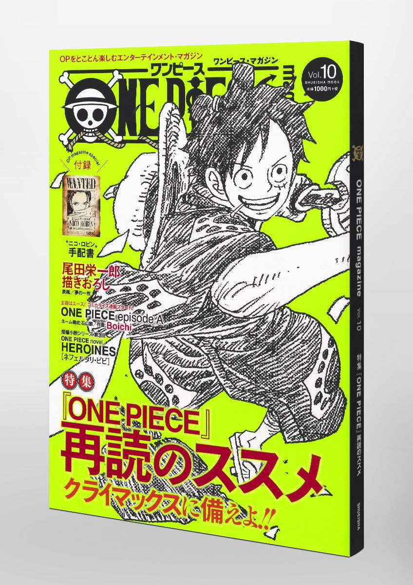 Stand Up Image of One Piece Magazine Vol. 10. Image Source: Shueisha